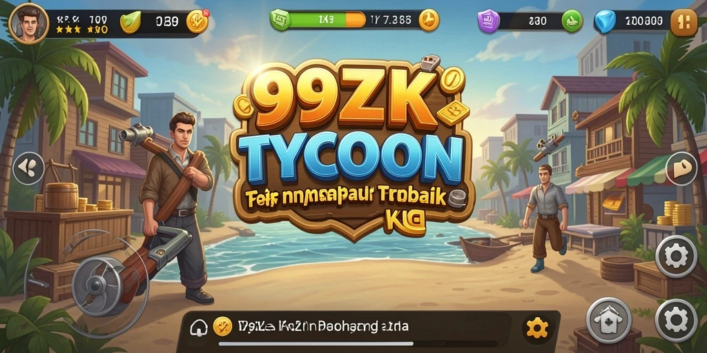 Tampilan gameplay Tycoon yang menarik dan menantang.