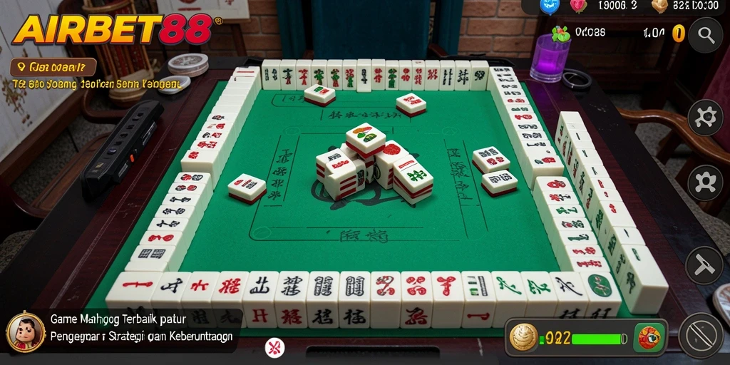 Gameplay AIRBET88 yang seru dan menantang dalam Mahjong.