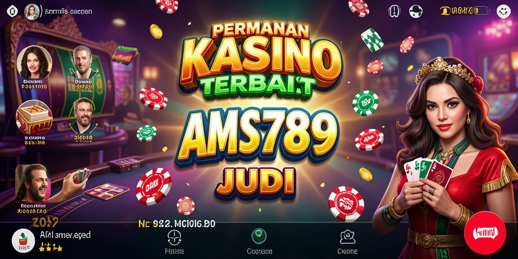 Tampilan menarik dari gameplay Kasino AMS789.