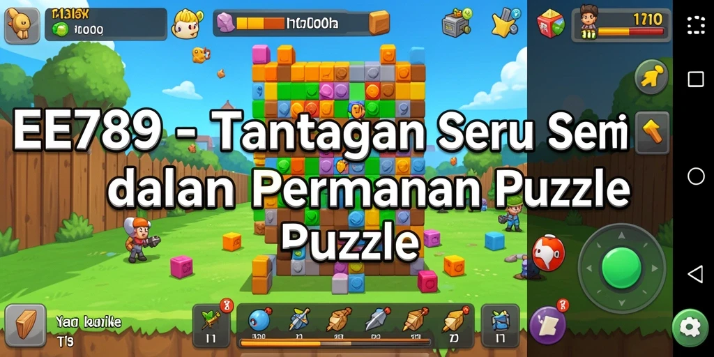Screenshot gameplay EE789 menampilkan teka-teki menantang yang memikat perhatian.
