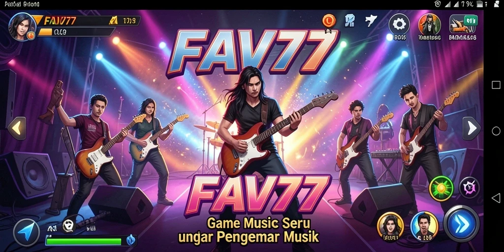 Gameplay menarik dalam FAV77 yang menampilkan berbagai tantangan musik.