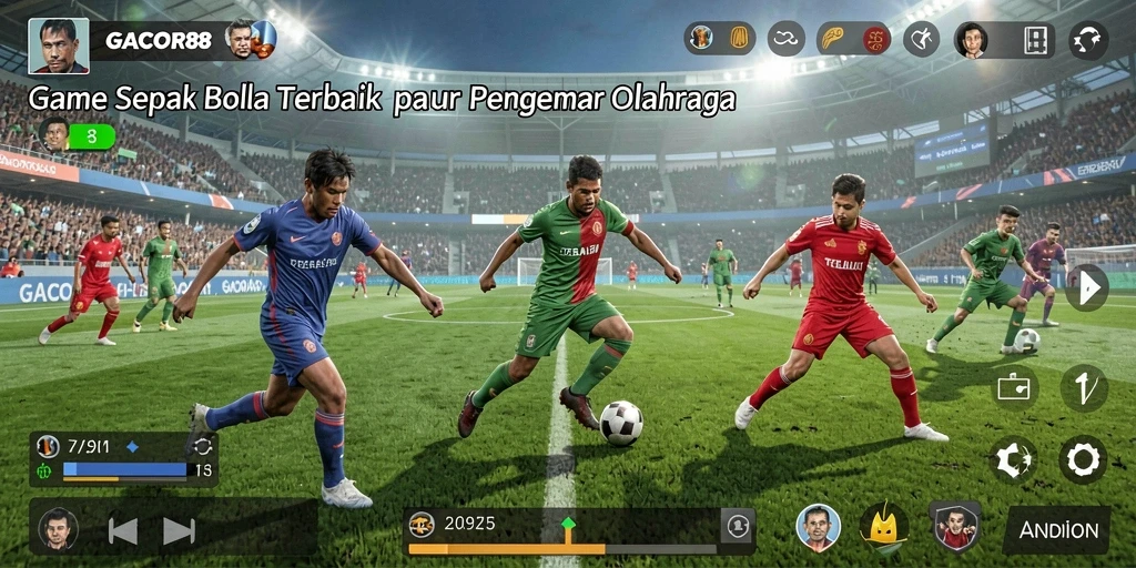 Tampilan gameplay GACOR88 yang mendebarkan dan realistis.