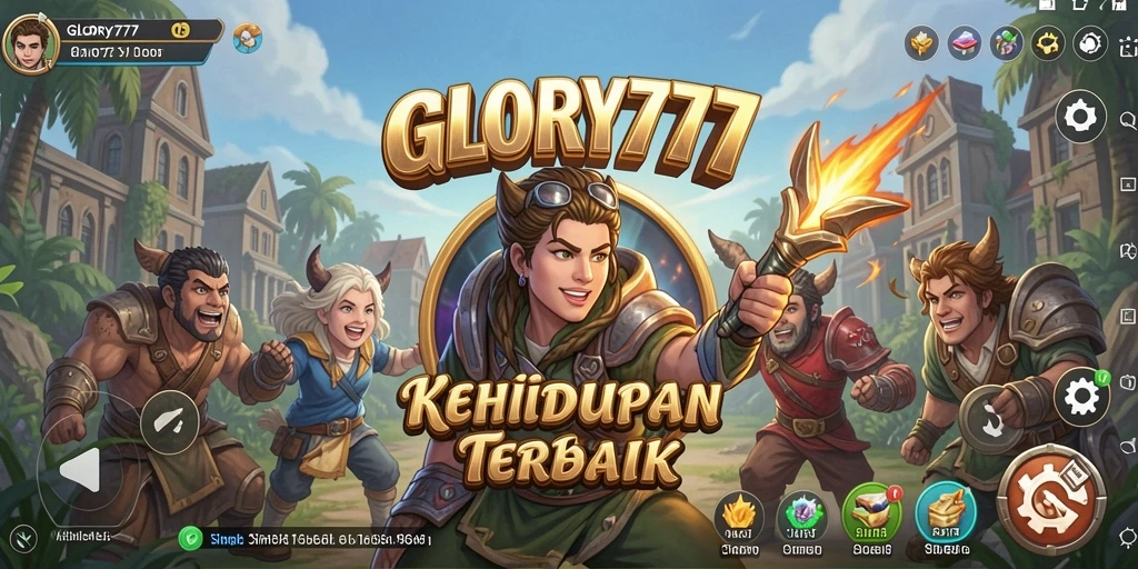 Screenshot gameplay GLORY777 menampilkan momen petualangan yang menarik.