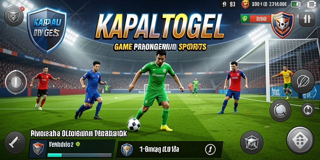 Tangkapan layar KAPALTOGEL menampilkan aksi permainan olahraga yang seru.