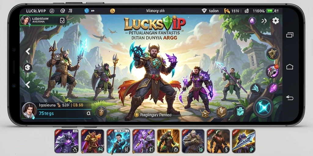 Gameplay LUCKSVIP yang mendebarkan dengan pertarungan seru.