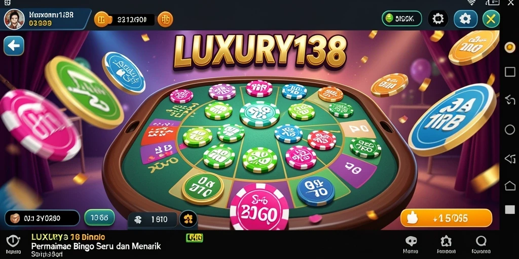 Gameplay seru Bingo di LUXURY138 yang menghibur dan menarik.