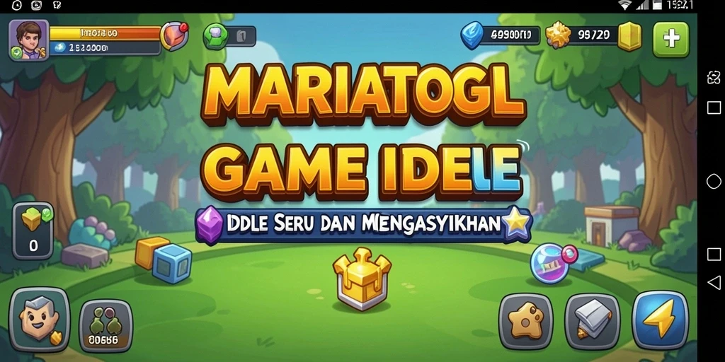 Tampilan gameplay seru MARIATOGL yang mengasyikkan dan menyenangkan.