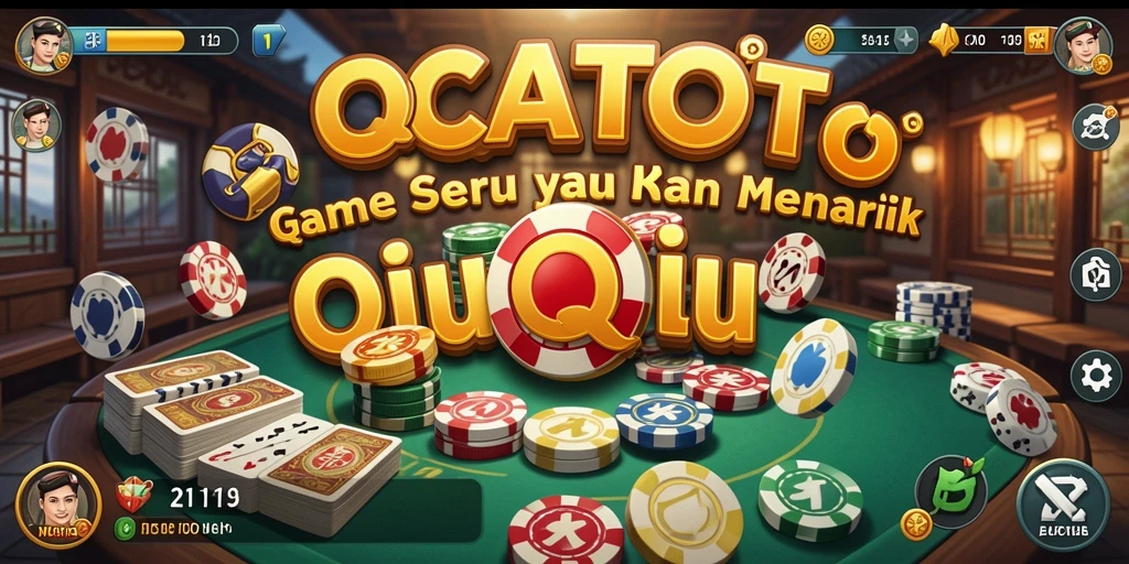 Screenshot OCATOTO menampilkan gameplay seru QiuQiu.
