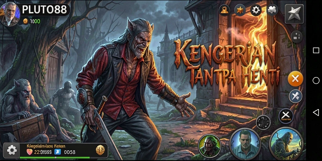 Gameplay menyeramkan di dunia horor penuh misteri.
