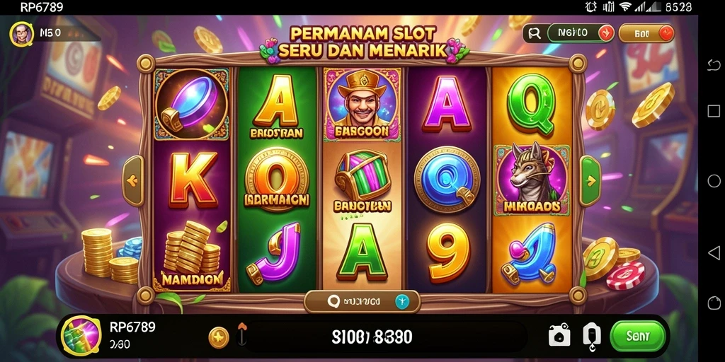 Tampilan menarik dari gameplay Slot RP6789 yang menggugah selera.