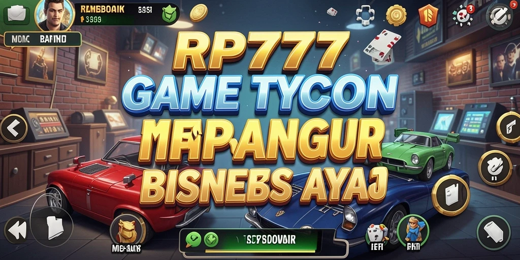 Tampilan menarik dari gameplay RP777 dengan elemen Tycoon.