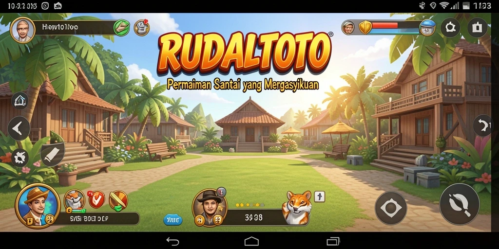 Tampilan gameplay seru dan menantang di RUDALTOTO.