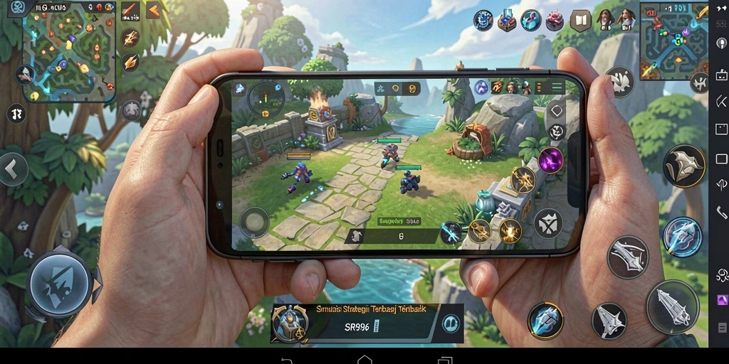 Tampilan menegangkan dari gameplay SLG yang intens.