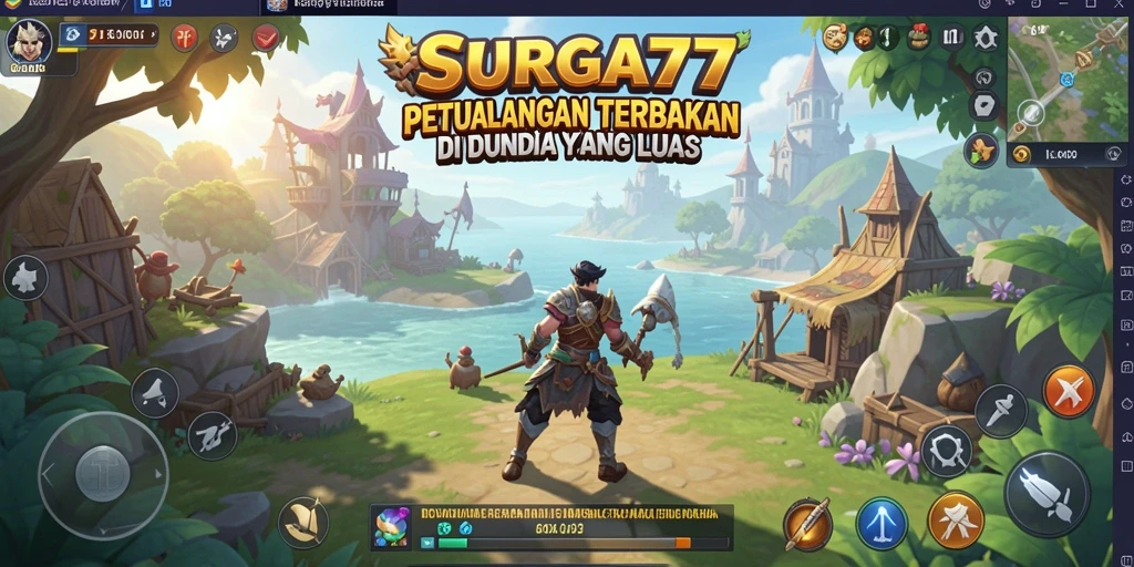 Gameplay SURGA77 yang mendebarkan di dunia Open World.