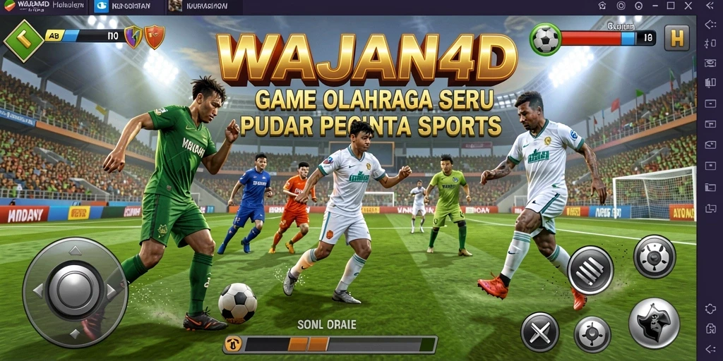 Tampilan gameplay WAJAN4D yang mendebarkan dan interaktif.