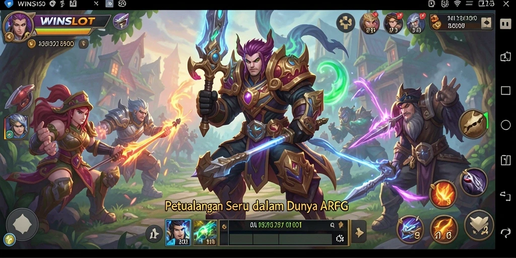 Tampilan gameplay ARPG yang seru dan menegangkan di WINSLOT.